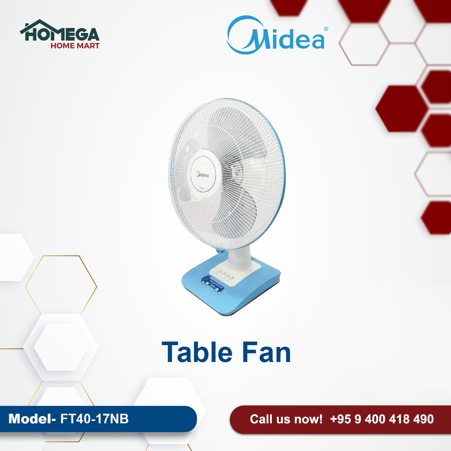 Midea FT40-17NB – HOMEGA Home Mart
