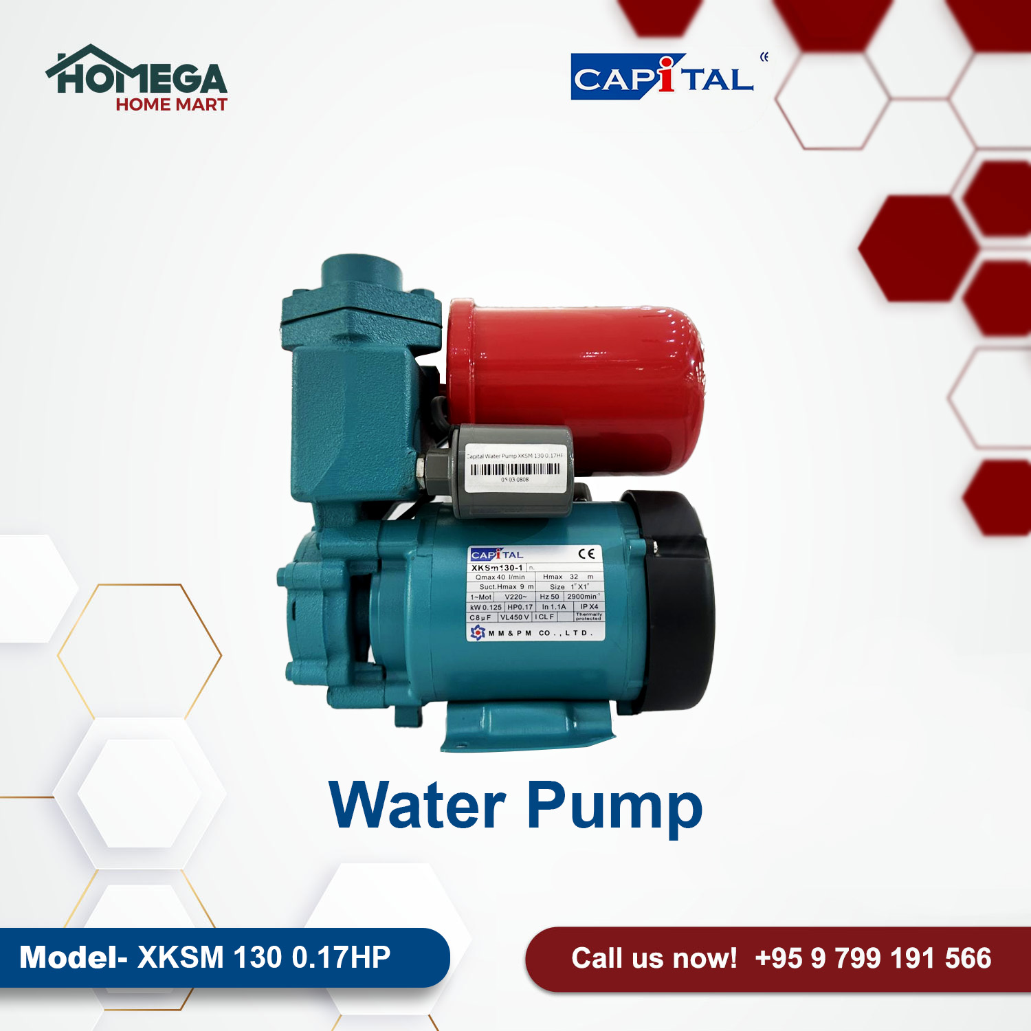 Water Pump XKSm130-1