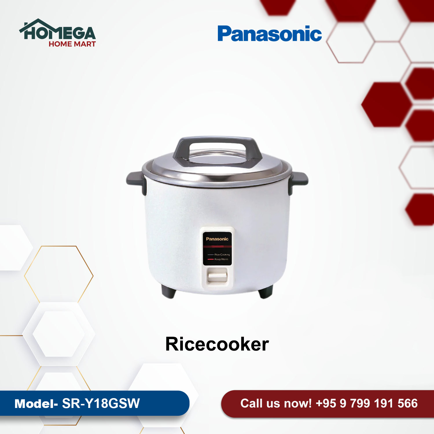 SR-Y18GSW Ricecooker